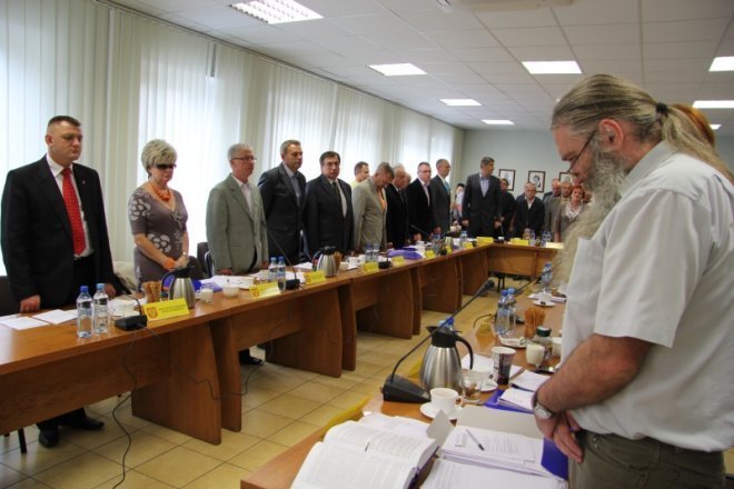 XXX sesja Rady Miasta: Minuta ciszy, podziękowania i gratulacje [7 IX 2012] - zdjęcie #17 - eOstroleka.pl