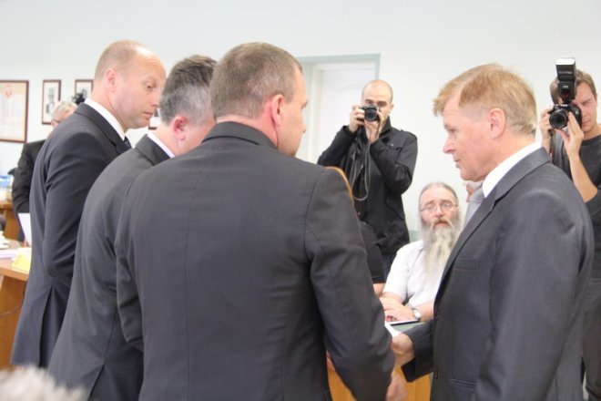 XXX sesja Rady Miasta: Minuta ciszy, podziękowania i gratulacje [7 IX 2012] - zdjęcie #10 - eOstroleka.pl