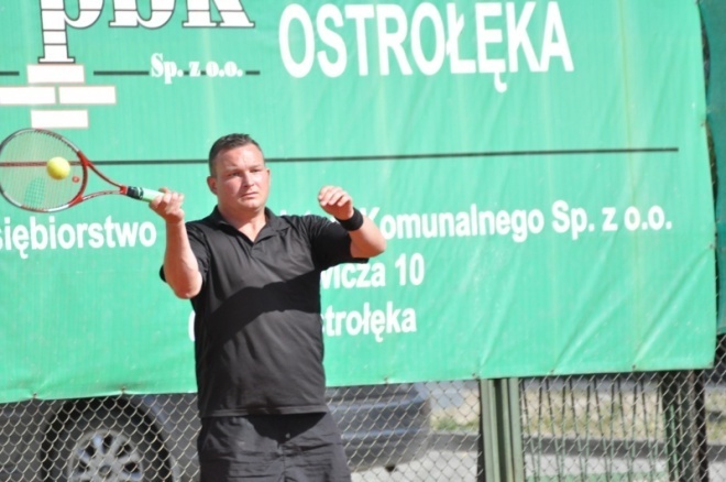 Masters Ostrołęki, Finał: Jordan Czapski - Piotr Mrozek 6:0, 6:0 [9.09.2012] - zdjęcie #14 - eOstroleka.pl