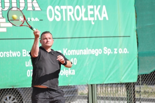 Masters Ostrołęki, Finał: Jordan Czapski - Piotr Mrozek 6:0, 6:0 [9.09.2012] - zdjęcie #8 - eOstroleka.pl