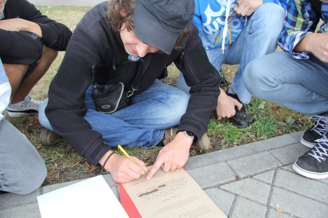 Bemowcy zwycięzcami pierwszej ostrołęckiej gry miejskiej Operacja Bem [16 IX 2012] - zdjęcie #97 - eOstroleka.pl
