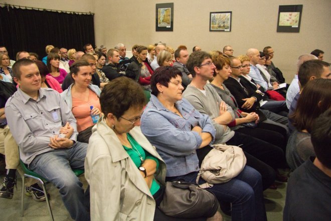 Spotkanie z ojcem Ksawerym Knotzem [26.IX.2012] - zdjęcie #20 - eOstroleka.pl