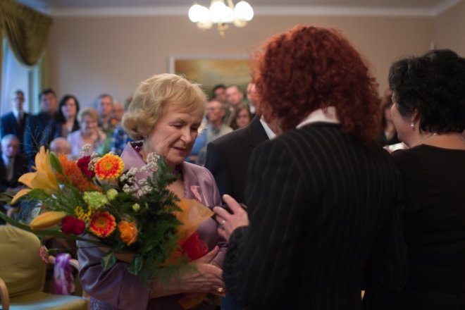 Czternaście par obchodziło Złote Gody [28 IX 2012] - zdjęcie #30 - eOstroleka.pl