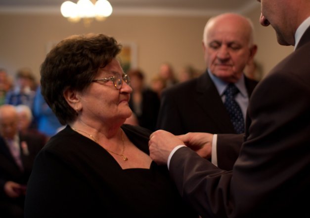 Czternaście par obchodziło Złote Gody [28 IX 2012] - zdjęcie #29 - eOstroleka.pl