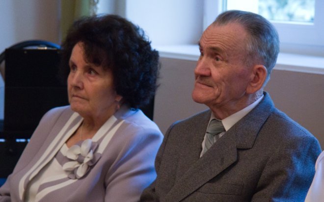 Czternaście par obchodziło Złote Gody [28 IX 2012] - zdjęcie #15 - eOstroleka.pl