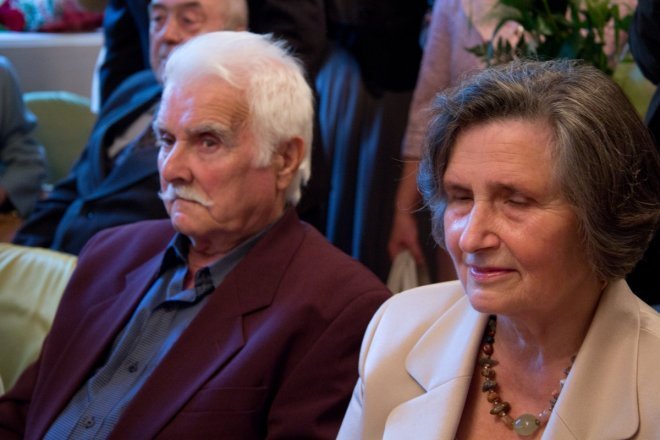 Czternaście par obchodziło Złote Gody [28 IX 2012] - zdjęcie #14 - eOstroleka.pl