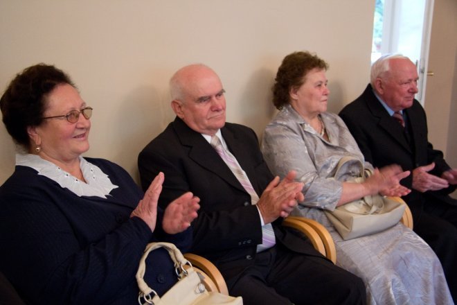 Czternaście par obchodziło Złote Gody [28 IX 2012] - zdjęcie #13 - eOstroleka.pl