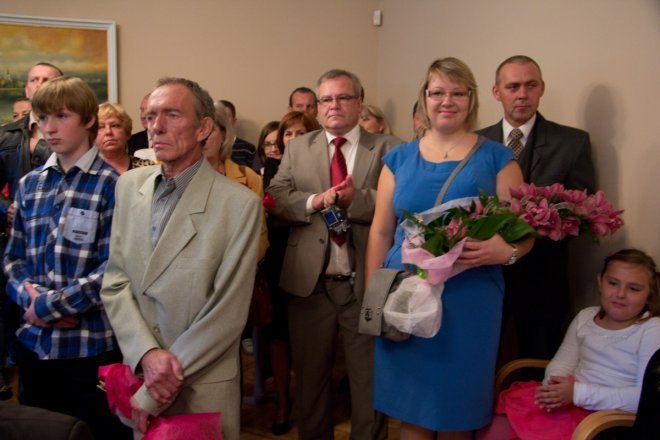 Czternaście par obchodziło Złote Gody [28 IX 2012] - zdjęcie #11 - eOstroleka.pl