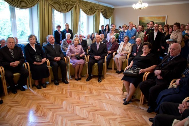 Czternaście par obchodziło Złote Gody [28 IX 2012] - zdjęcie #4 - eOstroleka.pl