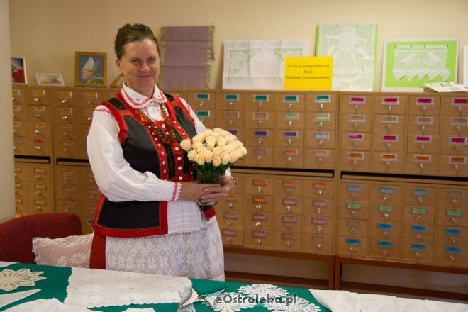 25-lecie pracy twórczej Czesławy Lewandowskiej [04.10.2012] - zdjęcie #1 - eOstroleka.pl
