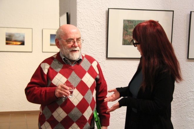 Finisaż wystawy Piotra Sawickiego w Galerii Ostrołęka [12 X 2012] - zdjęcie #18 - eOstroleka.pl