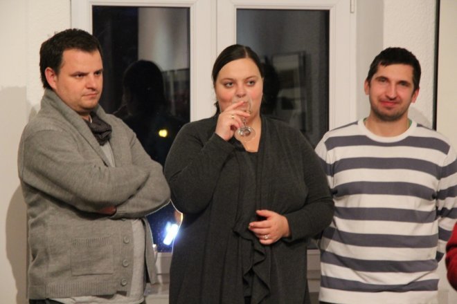 Finisaż wystawy Piotra Sawickiego w Galerii Ostrołęka [12 X 2012] - zdjęcie #5 - eOstroleka.pl