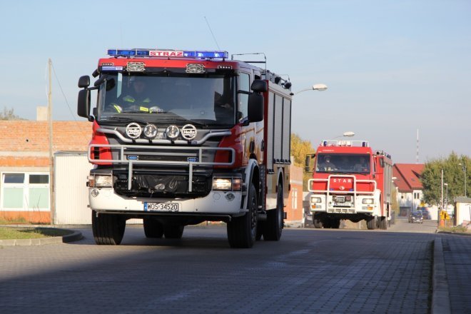 Ćwiczenia przeciwpożarowe w ostrołęckim szpitalu [19 X 2012] - zdjęcie #1 - eOstroleka.pl