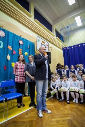 Pasowanie na uczniów w Szkole Podstawowej nr 1 [26 X 2012] - zdjęcie #44 - eOstroleka.pl