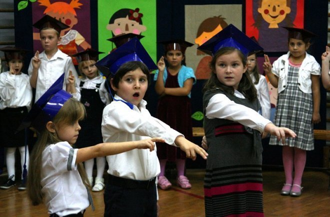 Pasowanie w SP nr 5 [24.10.2012] - zdjęcie #31 - eOstroleka.pl