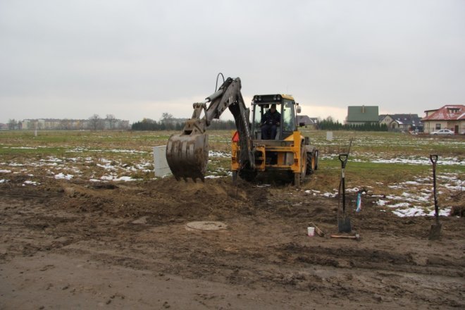 Budowa ulicy Wypychy [31 X 2012] - zdjęcie #8 - eOstroleka.pl