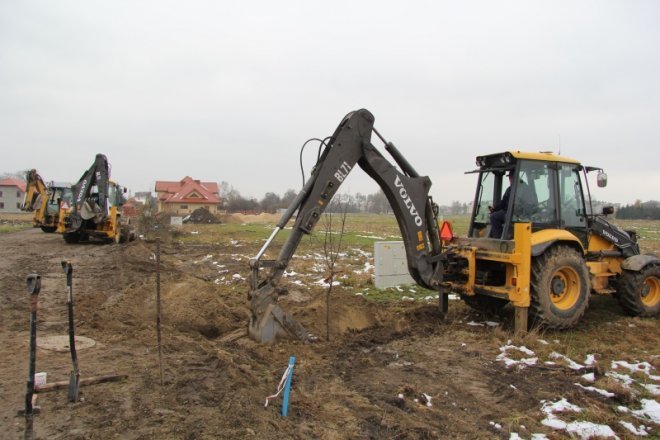 Budowa ulicy Wypychy [31 X 2012] - zdjęcie #7 - eOstroleka.pl