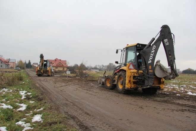 Budowa ulicy Wypychy [31 X 2012] - zdjęcie #6 - eOstroleka.pl