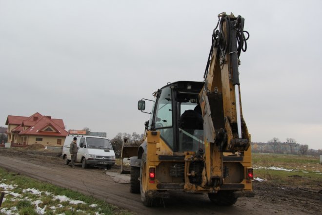 Budowa ulicy Wypychy [31 X 2012] - zdjęcie #5 - eOstroleka.pl