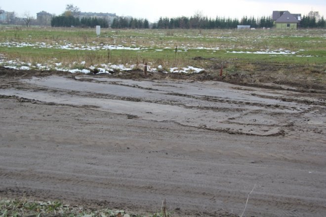 Budowa ulicy Wypychy [31 X 2012] - zdjęcie #3 - eOstroleka.pl