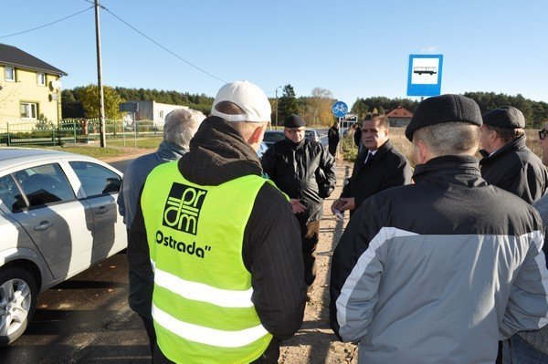 Droga Lipniki - Serafin oficjalnie odebrana [5 XI 2012] - zdjęcie #9 - eOstroleka.pl