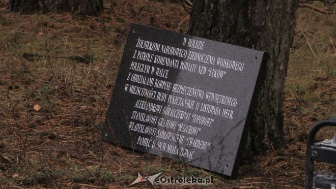 Budowa pomnika w Dudach Puszczańskich [05.11.2012] - zdjęcie #12 - eOstroleka.pl