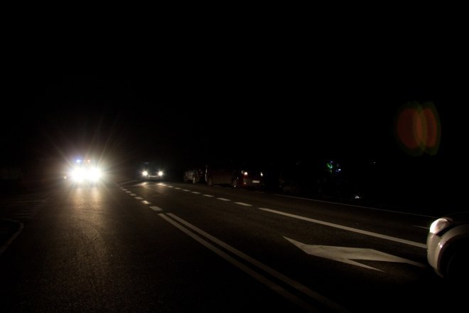Tragiczny wypadek w Ponikwi Małej: Kierowca hondy poniósł śmierć na miejscu [6 Xi 2012]  - zdjęcie #9 - eOstroleka.pl
