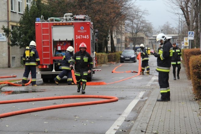 Ćwiczenia przeciwpożarowe w Stora Enso [8 XI 2012] - zdjęcie #17 - eOstroleka.pl
