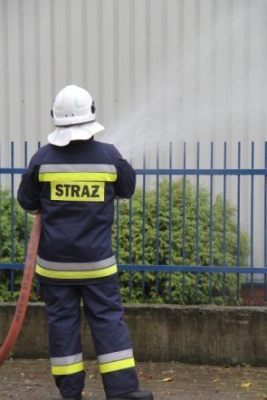 Ćwiczenia przeciwpożarowe w Stora Enso [8 XI 2012] - zdjęcie #6 - eOstroleka.pl