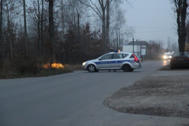 Sarna wpadła na teren Agrany : Ulica Ławska była zablokowna przez kilkadziesiąt minut [22 Xi 2012] - zdjęcie #9 - eOstroleka.pl