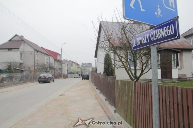 Odbiór ulicy Zawiszy Czarengo [23.11.2012] - zdjęcie #1 - eOstroleka.pl