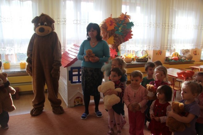 Dzień Misia w Przedszkolu Miejskim nr 17 [26 XI 2012] - zdjęcie #31 - eOstroleka.pl