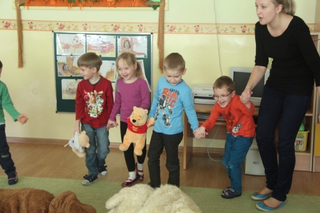 Dzień Misia w Przedszkolu Miejskim nr 17 [26 XI 2012] - zdjęcie #4 - eOstroleka.pl