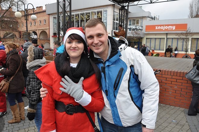 Zmotoryzowani mikołajowie w Ostrołęce [1 XII 2012] - zdjęcie #60 - eOstroleka.pl