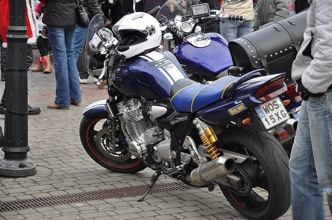 Zmotoryzowani mikołajowie w Ostrołęce [1 XII 2012] - zdjęcie #44 - eOstroleka.pl