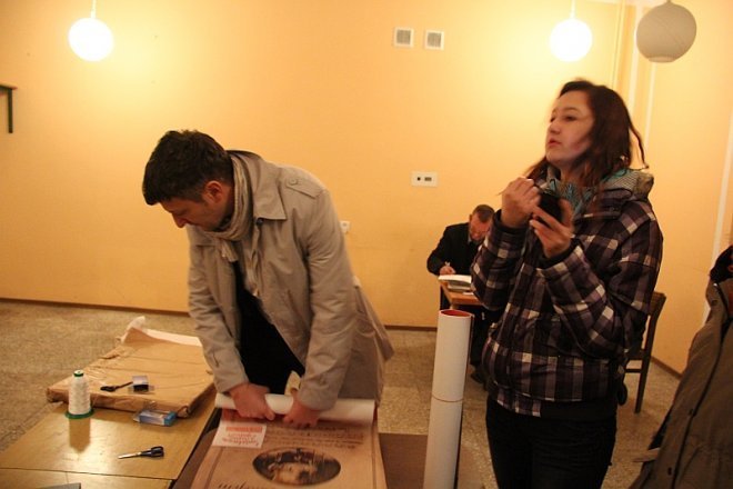 Spotkanie liderów Świątecznej Zbiórki Żywności [5 XII 2012] - zdjęcie #7 - eOstroleka.pl