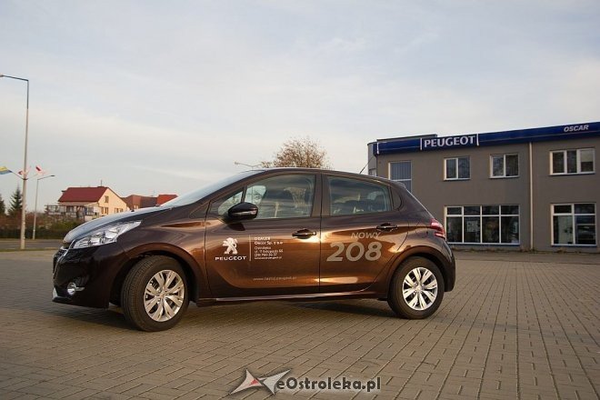 Test z Oscarem - Peugeot 208 [06.12.2012] - zdjęcie #13 - eOstroleka.pl