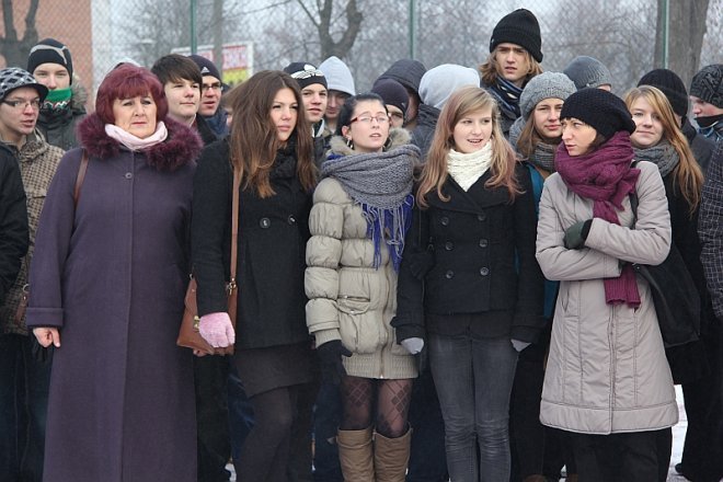 Otwarcie boiska wielofunkcyjnego ZSZ 1 [7 XII 2012] - zdjęcie #38 - eOstroleka.pl