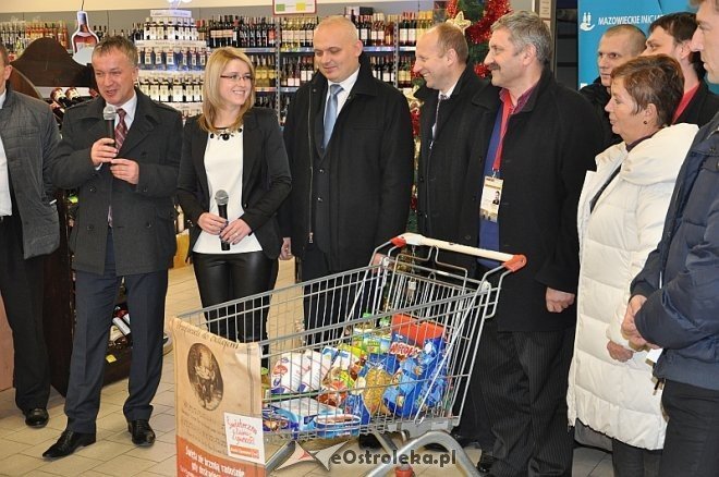Oficjalne otwarcie Świątecznej Zbiórki Żywności [07.12.2012] - zdjęcie #9 - eOstroleka.pl