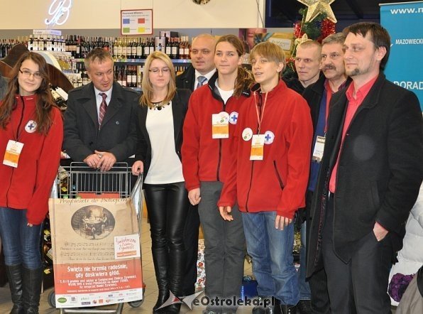 Oficjalne otwarcie Świątecznej Zbiórki Żywności [07.12.2012] - zdjęcie #18 - eOstroleka.pl