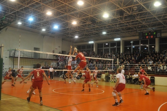 I liga: KPS Jadar Siedlce - Energa Pekpol Ostrołęka (08.12.2012) - zdjęcie #33 - eOstroleka.pl