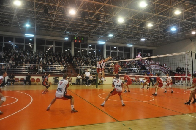 I liga: KPS Jadar Siedlce - Energa Pekpol Ostrołęka (08.12.2012) - zdjęcie #32 - eOstroleka.pl