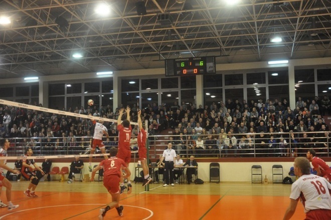 I liga: KPS Jadar Siedlce - Energa Pekpol Ostrołęka (08.12.2012) - zdjęcie #31 - eOstroleka.pl