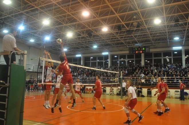 I liga: KPS Jadar Siedlce - Energa Pekpol Ostrołęka (08.12.2012) - zdjęcie #29 - eOstroleka.pl