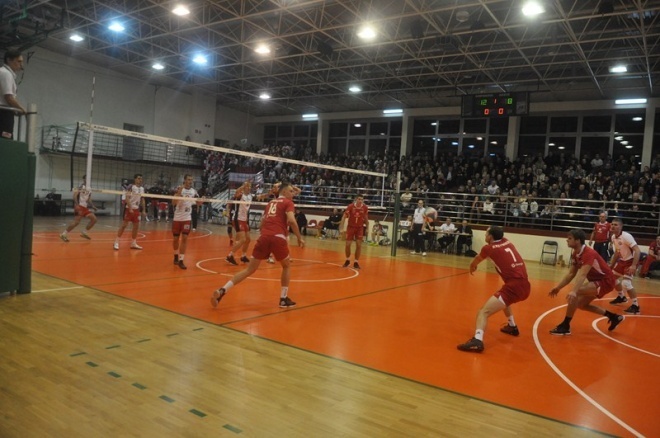 I liga: KPS Jadar Siedlce - Energa Pekpol Ostrołęka (08.12.2012) - zdjęcie #27 - eOstroleka.pl