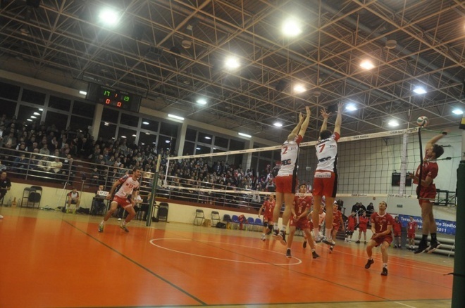 I liga: KPS Jadar Siedlce - Energa Pekpol Ostrołęka (08.12.2012) - zdjęcie #24 - eOstroleka.pl