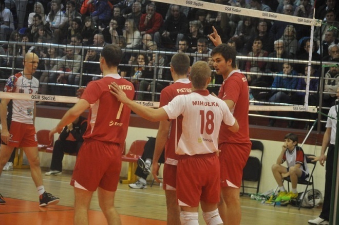 I liga: KPS Jadar Siedlce - Energa Pekpol Ostrołęka (08.12.2012) - zdjęcie #22 - eOstroleka.pl