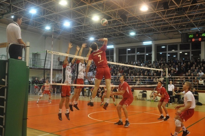 I liga: KPS Jadar Siedlce - Energa Pekpol Ostrołęka (08.12.2012) - zdjęcie #21 - eOstroleka.pl