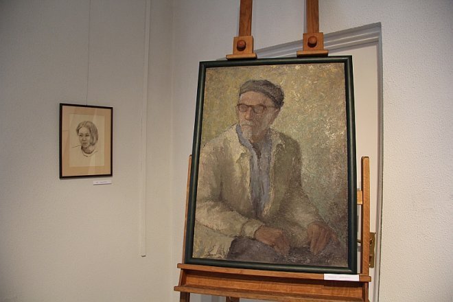 Wersniaż wystawy Hanny Michalskiej [12 XII 2012] - zdjęcie #29 - eOstroleka.pl
