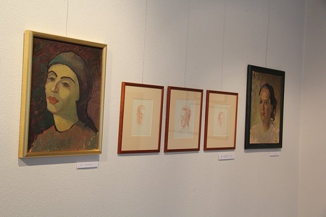 Wersniaż wystawy Hanny Michalskiej [12 XII 2012] - zdjęcie #20 - eOstroleka.pl